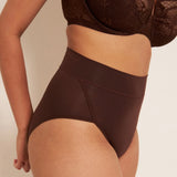 The Highwaist Brief | Chocolate