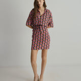 Marlon Mini | Pink & Orange Silk (pre-order)