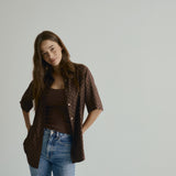 Mabel Shirt | Printed Silk Twill