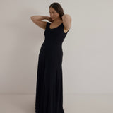 Jean Dress to the Floor | Black (pre-order)