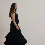 Jean Dress to the Floor | Black (pre-order)