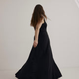 Jean Dress to the Floor | Black (pre-order)