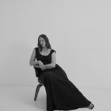 Jean Dress to the Floor | Black (pre-order)