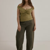 Mara Pant | Khaki