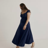 Wilma Skirt | Indigo