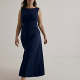 Wilma Skirt | Indigo
