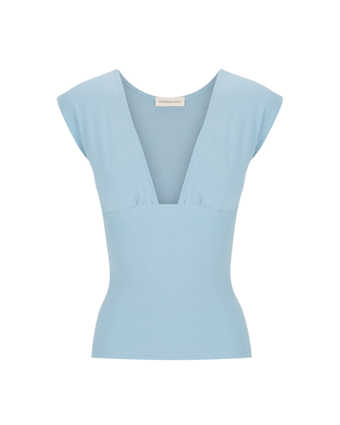 Monroe Tee | Blue – Dominique Healy