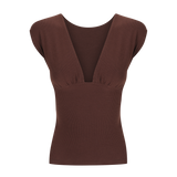 Monroe Tee | Chocolate