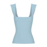 Naia Tank | Blue Rib
