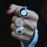Gem Totēm | Eclipse Shelly Ring