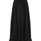 Selina Skirt | Black Cotton