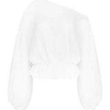 Anna Frill Blouse | White Linen