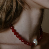 MARTHA NECKLACE | CARNELIAN