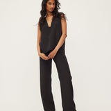 MELISSA PANT | BLACK SILK *online exclusive