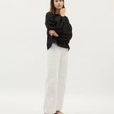 Bella Blouse | Black Muslin
