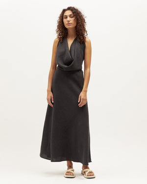 Emma Halter | Black Washed Linen