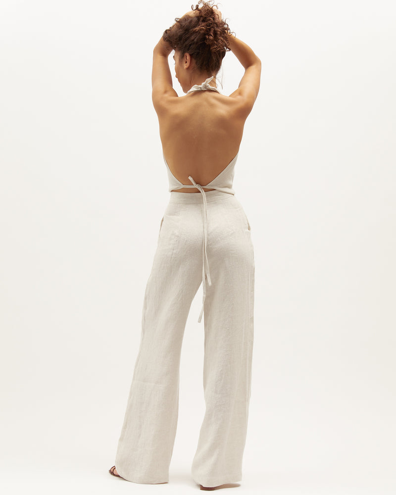 
            
                Load image into Gallery viewer, Zoe Pant - Sand Washed Linen
            
        