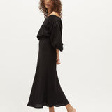 Louie Dress | Black Muslin