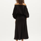 Louie Dress | Black Muslin