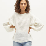 Bella Blouse | Vanilla Linen